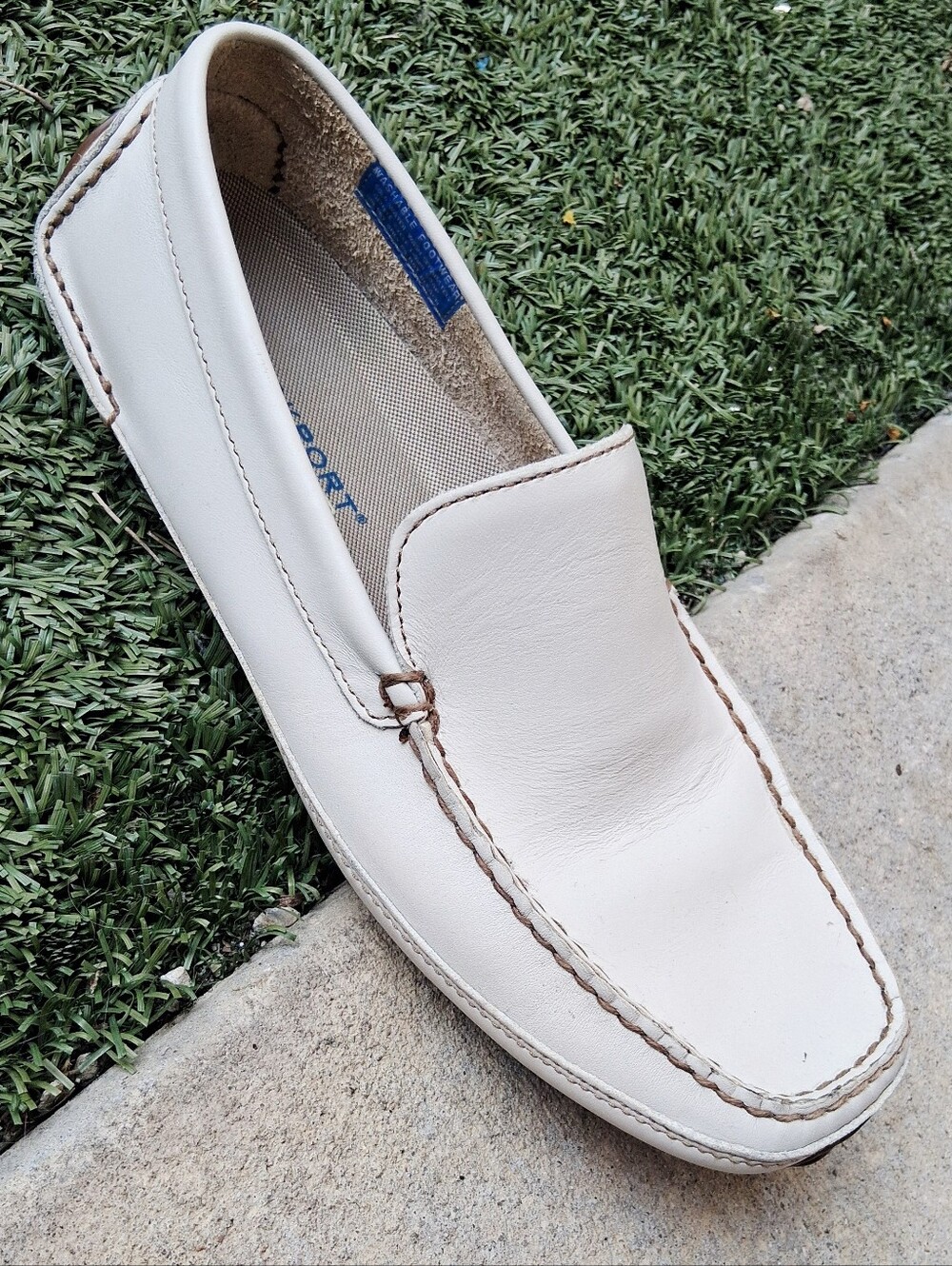 ROCKPORT Venetian Washable Leather Driving Mocassin Loafer